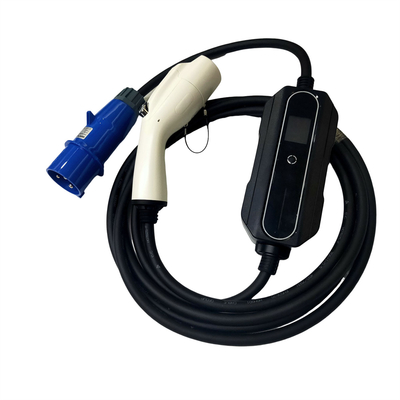 Bộ sạc di động GB / T20234 AC EV có thể điều chỉnh 32A 7KW cho loại tiêu chuẩn quốc tế 2