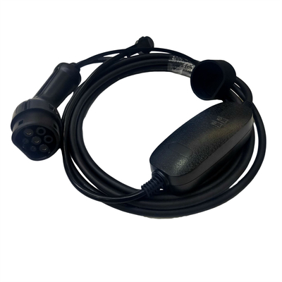 Bộ sạc di động AC 16A Châu Âu 1 pha 1.0 EV Loại 2 IEC62196