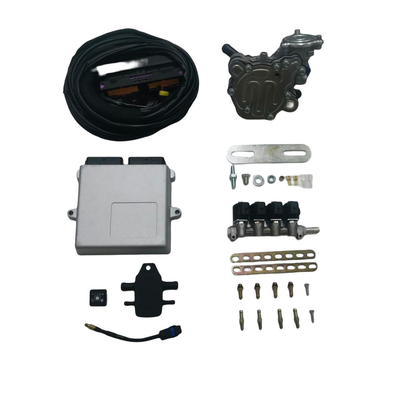56 Pin ECU Bộ dụng cụ chuyển đổi LPG đường ray đầu phun 4 xi lanh cho hệ thống GPL Autogas