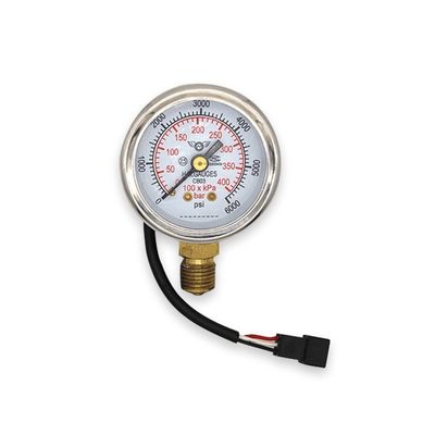Mua Bộ chuyển đổi tự động Bộ chuyển đổi khí sinh học Đồng hồ đo áp suất CNG Xe áp kế 0-200 Bar online manufacture