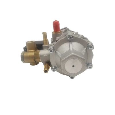 Bộ điều chỉnh áp suất LLANO CNG LN-AT12H Áp suất cao cho bộ giảm GNV màu đen và bạc