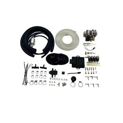 Bộ chuyển đổi khí tự động CNG với 48 chân nhựa ABS ECU 4 đường ray phun CYL