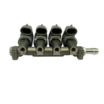 Đường sắt phun LPG CNG 2 Ohm LN-LIG1 màu xám cho 4 đầu phun ô tô xi lanh