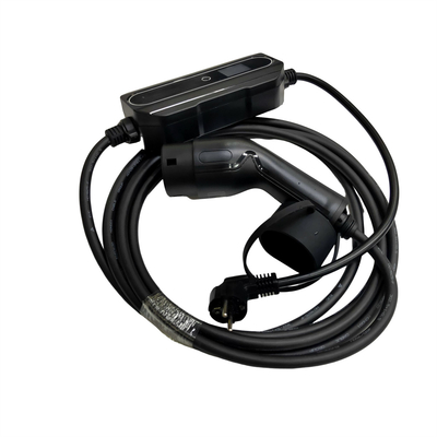 IEC62196 Chuẩn cắm vào EV Bộ sạc di động 1 pha AC 16A có thể điều chỉnh 3.5kw