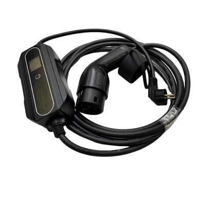 IEC62196 Chuẩn cắm vào EV Bộ sạc di động 1 pha AC 16A có thể điều chỉnh 3.5kw