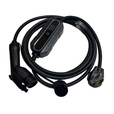 Nema14-50 Phích cắm sạc Loại 2 EV Bộ sạc di động 1 pha AC 32A có thể điều chỉnh