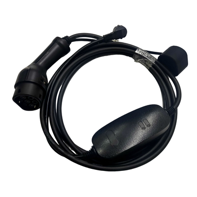 Bộ sạc di động AC 16A Châu Âu 1 pha 1.0 EV Loại 2 IEC62196