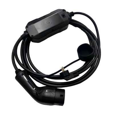 IEC62196 Tiêu chuẩn 2.1 Phích cắm sạc Schuko Bộ sạc di động EV với cáp TPU