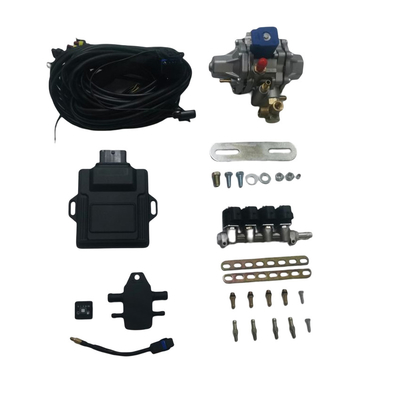 Bộ dụng cụ chuyển đổi CNG Mini với 48 Pin ECU Đường ray đầu phun 4 xi lanh cho ô tô CNG GNV