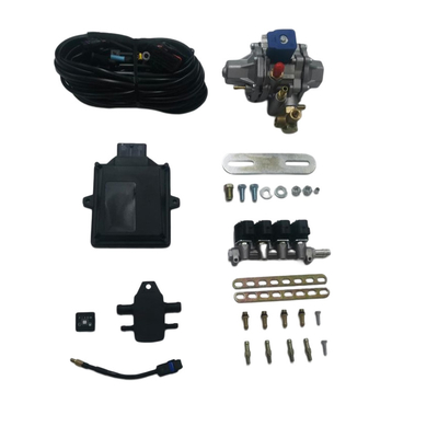 Bộ dụng cụ chuyển đổi CNG Mini với 48 Pin ECU Đường ray đầu phun 4 xi lanh cho ô tô CNG GNV