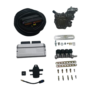 56 Pin ECU Bộ dụng cụ chuyển đổi LPG đường ray đầu phun 4 xi lanh cho hệ thống GPL Autogas