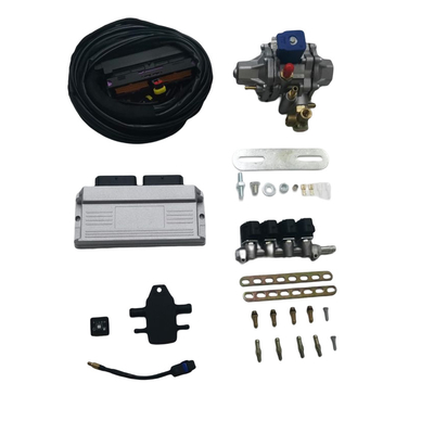 Đường ray đầu phun 4 xi lanh 56 Pin ECU Bộ dụng cụ chuyển đổi CNG cho thiết bị khí tự nhiên tự động GNV