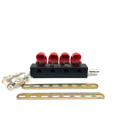 Đường ray đầu phun LPG CNG 4 xi lanh LVTK04 cho bộ chuyển đổi CNG / GPL cho tất cả các ô tô