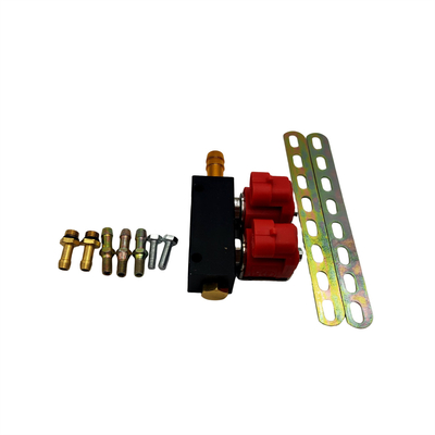 2 xi lanh 3 Ohm LN-VTK02 Đường ray đầu phun cho bộ chuyển đổi xe Autogas CNG LPG
