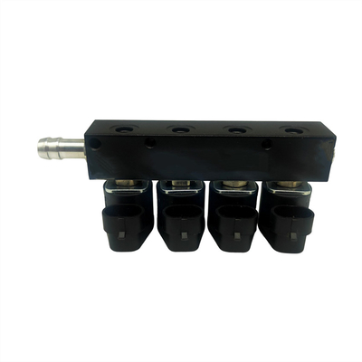 2 Ohm 3 Ohm Điện trở Đen LN-LIG1S Đường ray đầu phun LPG CNG cho Autogas