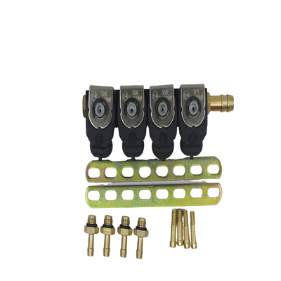 2 Ohm 3 Ohm Điện trở Đen LN-LIG1S Đường ray đầu phun LPG CNG cho Autogas