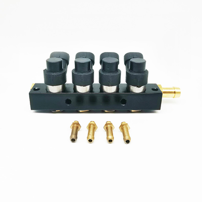 1 Ω tốc độ cao 4 xi lanh LN-LHS04 Đường ray đầu phun LPG CNG cho Bộ chuyển đổi CNG / GPL cho tất cả các ô tô