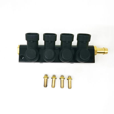 Đường ray đầu phun LPG CNG tốc độ cao 4 xi lanh 1 Ohm LN-LHS04 cho tất cả các loại ô tô