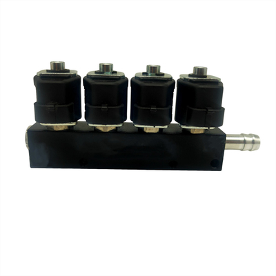 Đồng hợp kim 12V LPG CNG Injector cho xe 4 xi lanh được thử nghiệm chuyên nghiệp 3 Ohm kháng