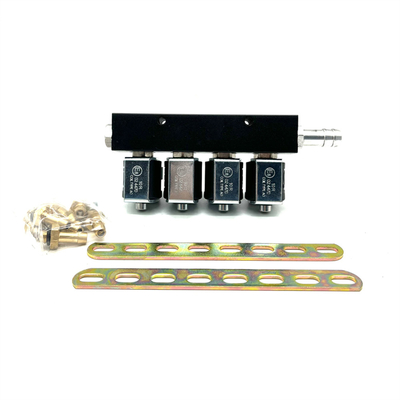 Đồng hợp kim 12V LPG CNG Injector cho xe 4 xi lanh được thử nghiệm chuyên nghiệp 3 Ohm kháng