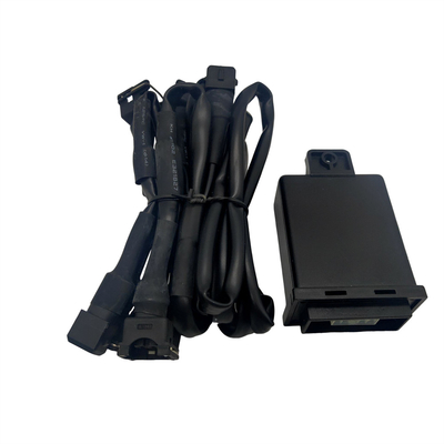 4 xi lanh ABS màu đen Emulator nhựa Thiết bị điện tử cho hệ thống Autogas tiêm điểm duy nhất