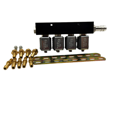 3 Ohm Injector Harness Rail cho Black 4 Cylinder CNG hoặc LPG Vehicles