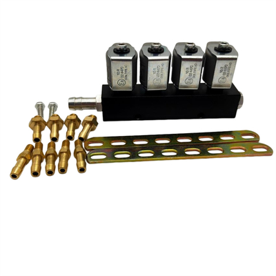 3 Ohm Injector Harness Rail cho Black 4 Cylinder CNG hoặc LPG Vehicles
