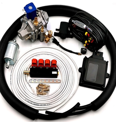 Bộ chuyển đổi khí tự động CNG LPG tùy chỉnh Bộ dụng cụ chuyển đổi khí CNG bốn xi lanh