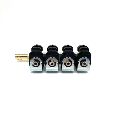 4 xi lanh LPG CNG Đường sắt phun nhiên liệu khí tự nhiên Dễ dàng lắp đặt