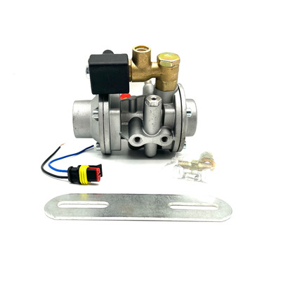 Bộ điều chỉnh áp suất nhiên liệu ô tô màu đen bạc CNG 12VDC cho hệ thống phun tuần tự