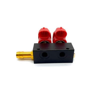 2 xi lanh 3Ohm CNG LPG Vòi phun Rail Đường sắt phun nhiên liệu cho hệ thống chuyển đổi tự động